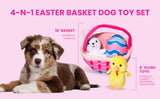 Easter Basket Dog Toy