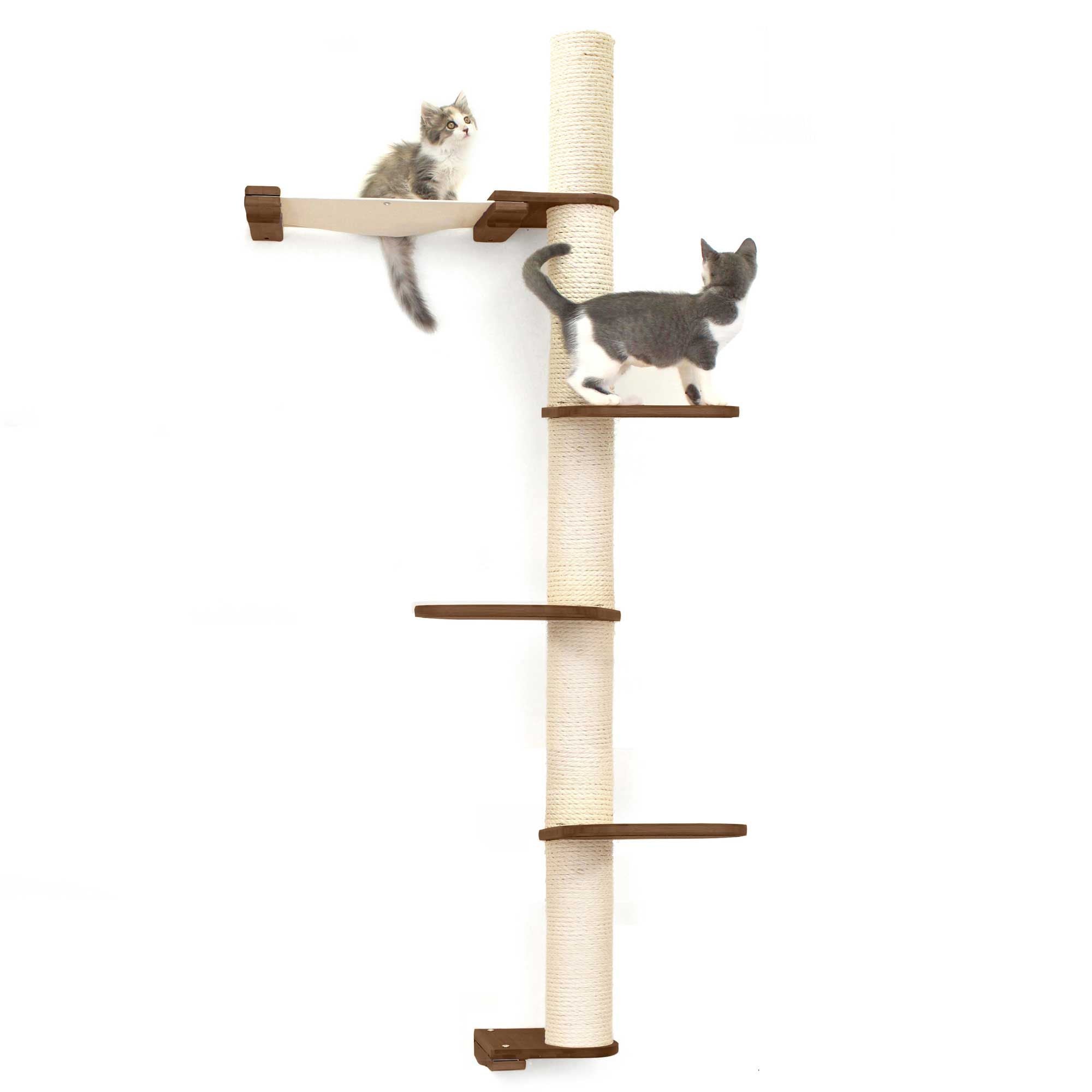 The Crow's Nest - A Wall Cat Scratcher with Hammock by Catastrophic Creations