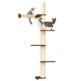 The Crow's Nest - A Wall Cat Scratcher with Hammock by Catastrophic Creations