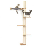 The Crow's Nest - A Wall Cat Scratcher with Hammock by Catastrophic Creations