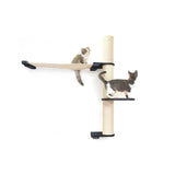The Crow's Nest - A Wall Cat Scratcher with Hammock by Catastrophic Creations