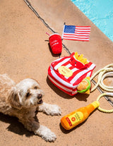 Doggy Bag with Fast Food Dog Toys