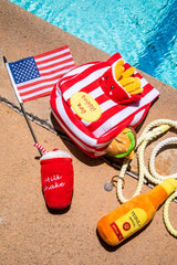 Doggy Bag with Fast Food Dog Toys