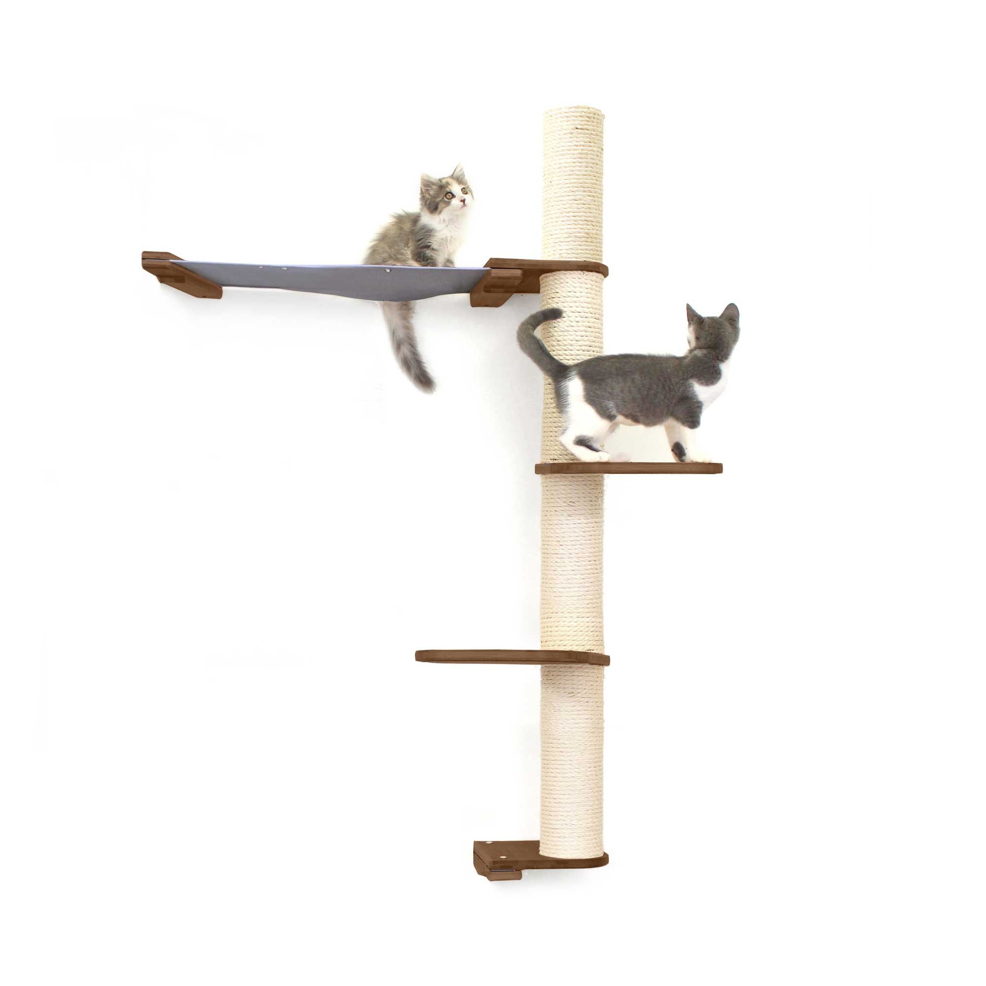 The Crow's Nest - A Wall Cat Scratcher with Hammock by Catastrophic Creations
