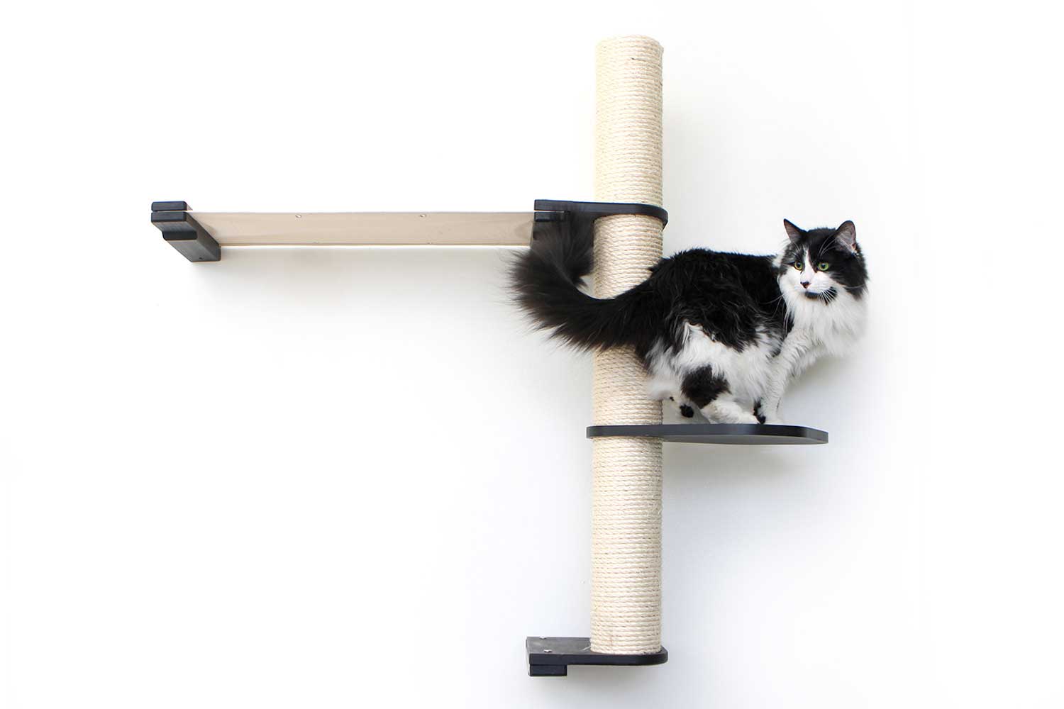 The Crow's Nest - A Wall Cat Scratcher with Hammock by Catastrophic Creations