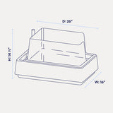 Cove Litter Box