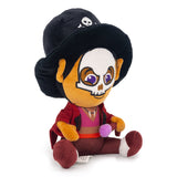 Dog Toy Squeaker Plush - The Princess and the Frog Villain Dr. Facilier Shadow Man Sitting Pose