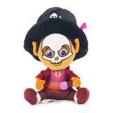 Dog Toy Squeaker Plush - The Princess and the Frog Villain Dr. Facilier Shadow Man Sitting Pose