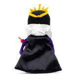 Dog Toy Squeaker Plush - Snow White Villain the Evil Queen with Apple Full Body Standing Pose