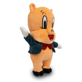 Dog Toy Squeaker Plush - Looney Tunes Porky Pig Full Body Standing Pose