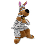 Dog Toy Squeaker Plush - Mummy Wrap Halloween Scooby-Doo Sitting Pose