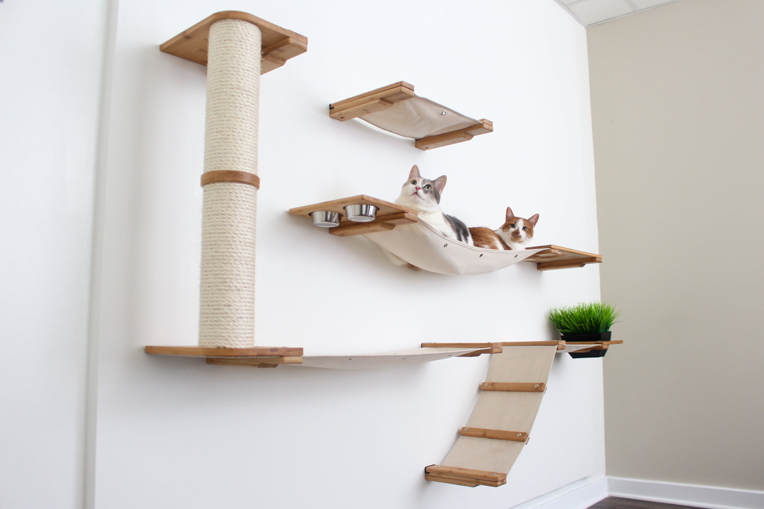 The Bunker - Multi Level Cat Tree with Perch by Catastrophic Creations
