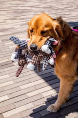 3 Pack Farm Friends Plush Toy Set - Donkey, Cow and Dog