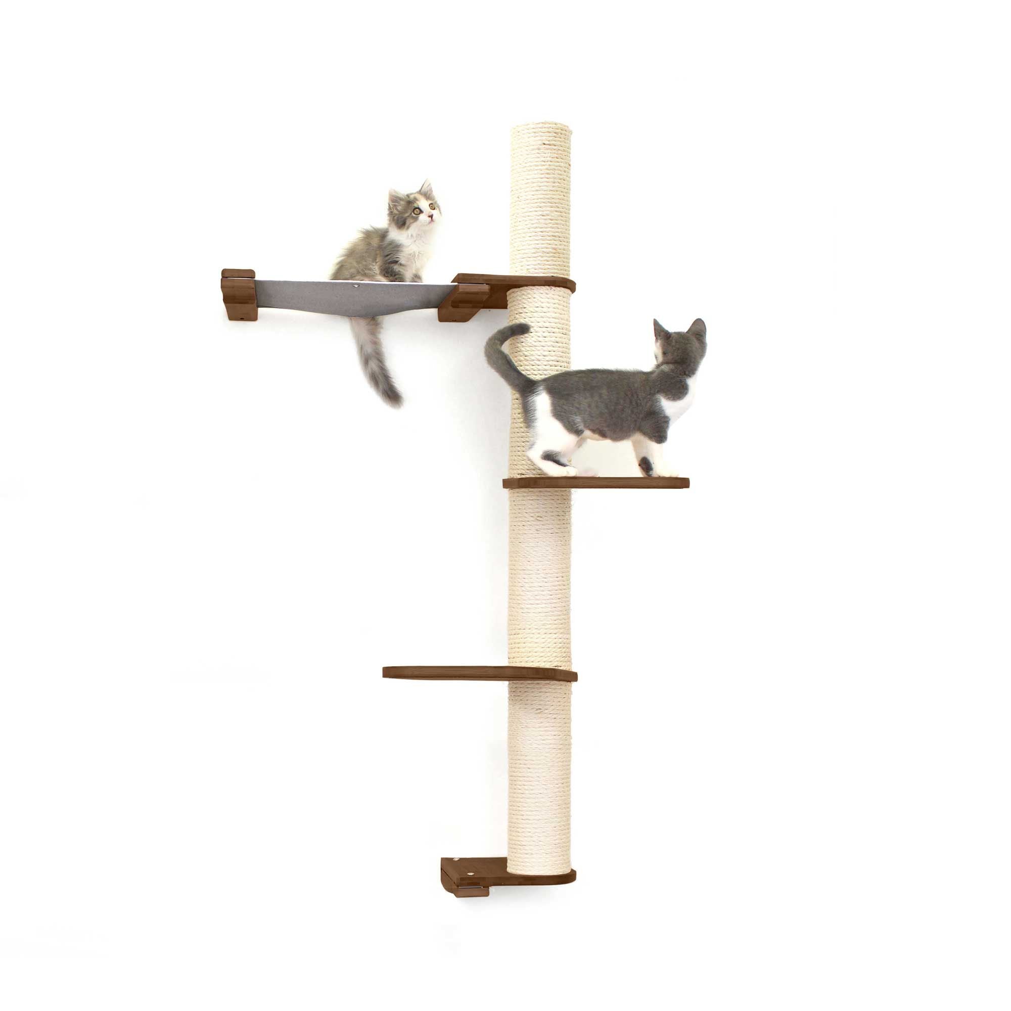 The Crow's Nest - A Wall Cat Scratcher with Hammock by Catastrophic Creations