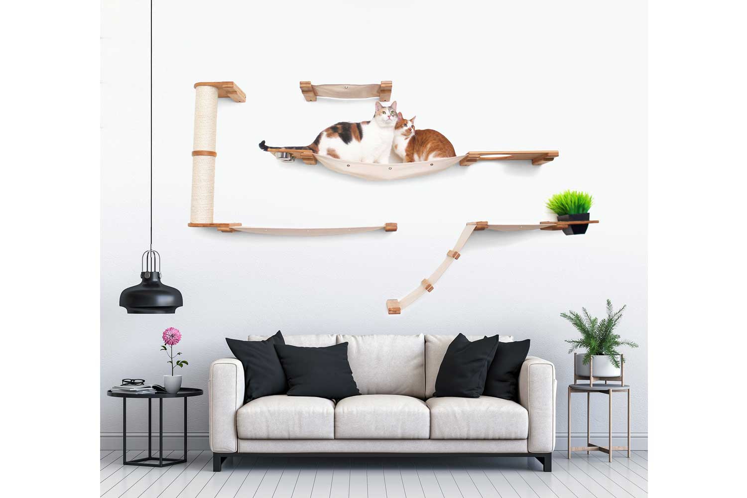 The Bunker - Multi Level Cat Tree with Perch by Catastrophic Creations