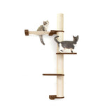 The Crow's Nest - A Wall Cat Scratcher with Hammock by Catastrophic Creations