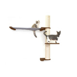 The Crow's Nest - A Wall Cat Scratcher with Hammock by Catastrophic Creations