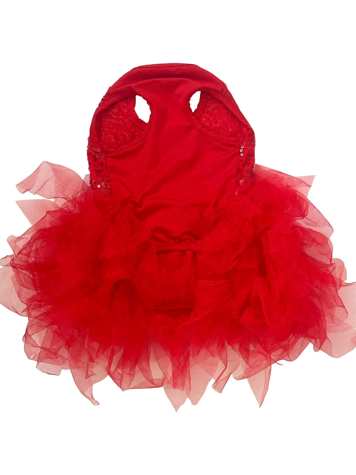 Grand Entrance Allover Sequins Tutu in Red
