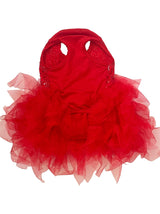 Grand Entrance Allover Sequins Tutu in Red