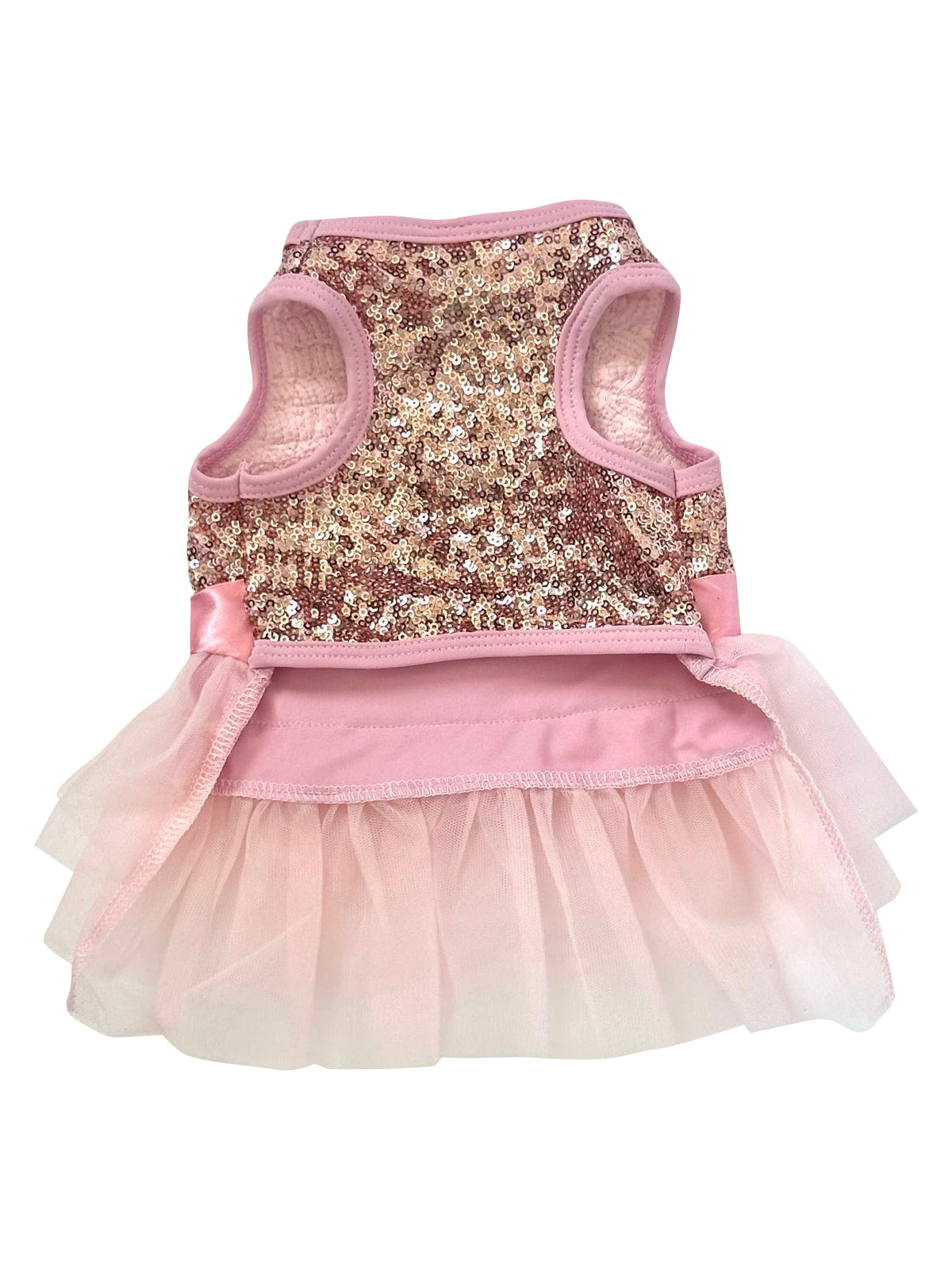 Over the Top Iridescent Blush Sequin Tutu