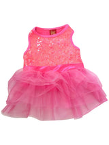 Palm Beach Neon Coral Sequin Tutu