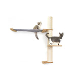 The Crow's Nest - A Wall Cat Scratcher with Hammock by Catastrophic Creations