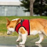Mr. Peanut's PupTrek Harness and Leash Set, Small Dog/Cat Soft Mesh Step In Harness Vest
