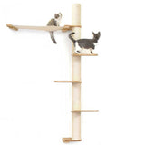 The Crow's Nest - A Wall Cat Scratcher with Hammock by Catastrophic Creations
