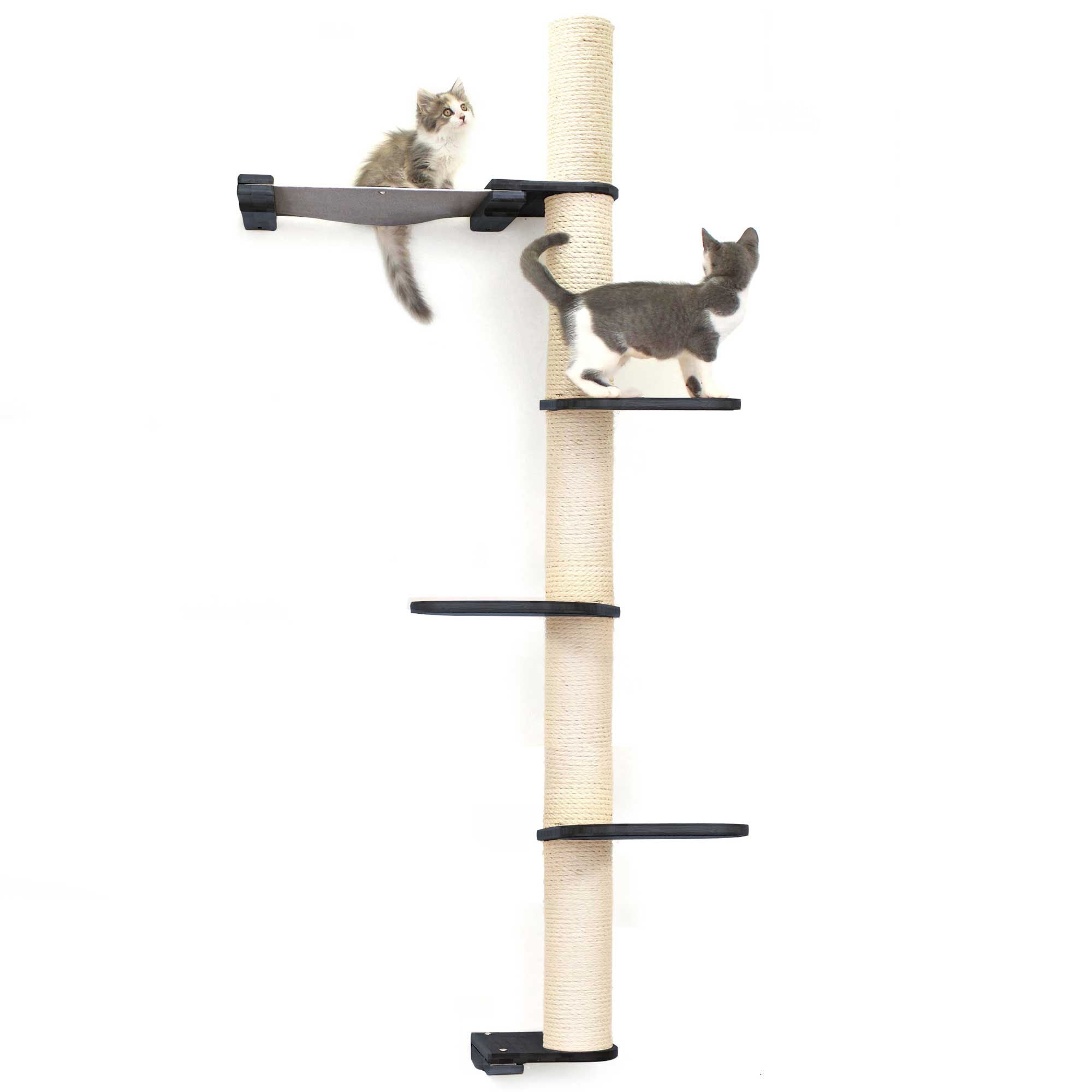 The Crow's Nest - A Wall Cat Scratcher with Hammock by Catastrophic Creations