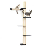 The Crow's Nest - A Wall Cat Scratcher with Hammock by Catastrophic Creations