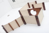 The Deluxe Cat Fort - Modern Cat Condo by Catastrophic Creations