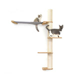 The Crow's Nest - A Wall Cat Scratcher with Hammock by Catastrophic Creations