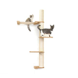 The Crow's Nest - A Wall Cat Scratcher with Hammock by Catastrophic Creations