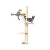 The Crow's Nest - A Wall Cat Scratcher with Hammock by Catastrophic Creations