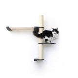 The Crow's Nest - A Wall Cat Scratcher with Hammock by Catastrophic Creations
