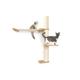 The Crow's Nest - A Wall Cat Scratcher with Hammock by Catastrophic Creations