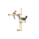 The Crow's Nest - A Wall Cat Scratcher with Hammock by Catastrophic Creations