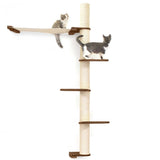 The Crow's Nest - A Wall Cat Scratcher with Hammock by Catastrophic Creations