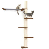 The Crow's Nest - A Wall Cat Scratcher with Hammock by Catastrophic Creations