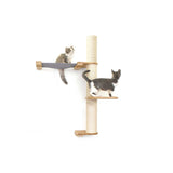 The Crow's Nest - A Wall Cat Scratcher with Hammock by Catastrophic Creations