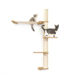 The Crow's Nest - A Wall Cat Scratcher with Hammock by Catastrophic Creations