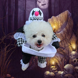 Halloween Clown Carrying-Pet Illusion Costume