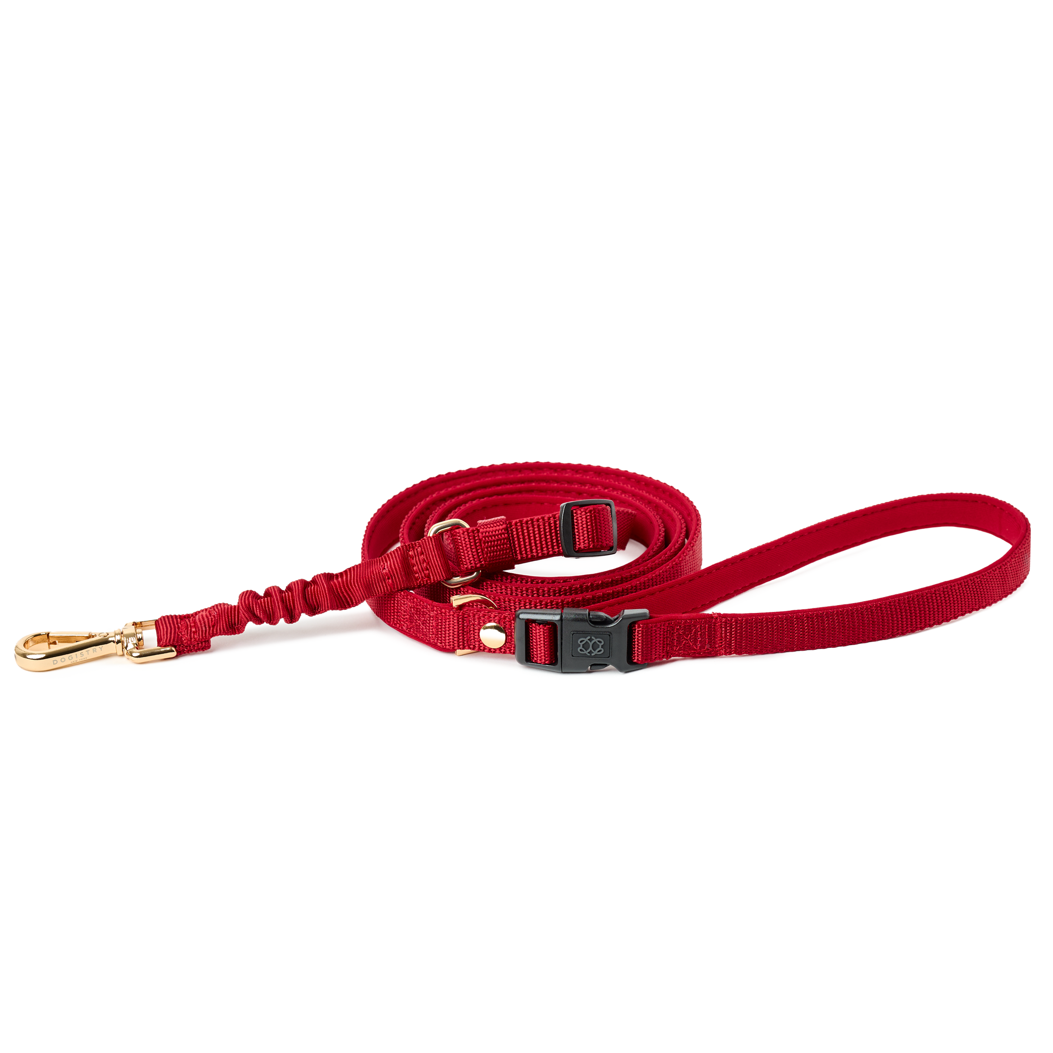 City Dog Leash - Iconic Red