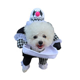 Halloween Clown Carrying-Pet Illusion Costume