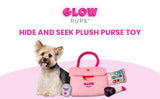 Plush Pink Hide-and-Seek Purse