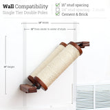 Slanted Cat Scratcher for Wall by Catastrophic Creations