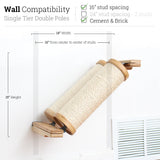 Slanted Cat Scratcher for Wall by Catastrophic Creations