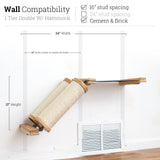 Slanted Cat Scratcher for Wall by Catastrophic Creations