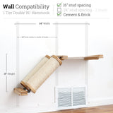 Slanted Cat Scratcher for Wall by Catastrophic Creations