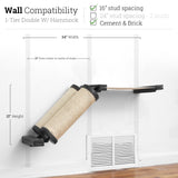 Slanted Cat Scratcher for Wall by Catastrophic Creations